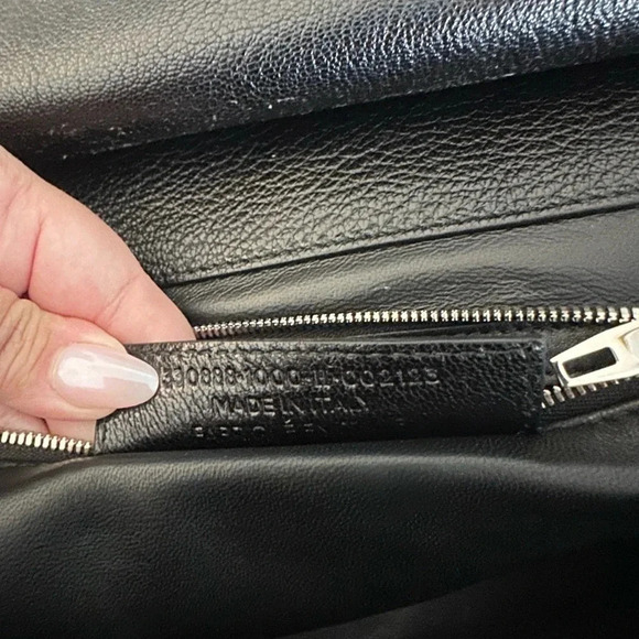 Balenciaga Le Dix Zip Cartable Top Handle Bag Leather and Ostrich Medium - Picture 10 of 13